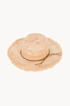 Girls Straw Coco Hat|Acorn Hot