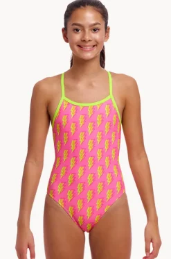 Girls Stunner Single Strap One Piece|Funkita Outlet