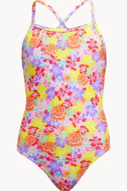 Girls Tie Me Tight One Piece|Funkita Discount
