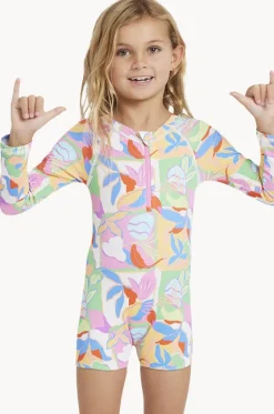 Girls Sun Shift Shortie Sunsuit|Billabong Outlet