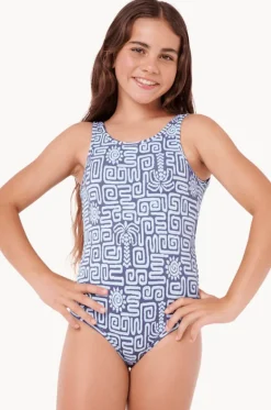 Girls Sunset Luau One Piece|Rip Curl Discount