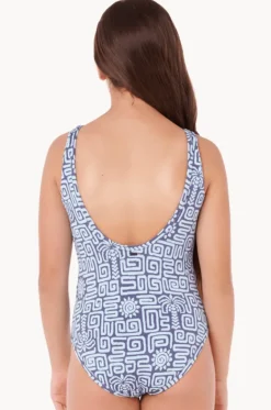 Girls Sunset Luau One Piece|Rip Curl Discount