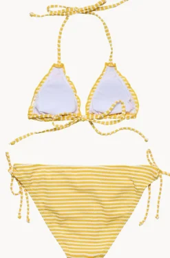 Girls Sunshine Stripe Tri Set|Snapper Rock Best