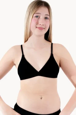 Girls Textured Fixed Tri|Base Swim Best