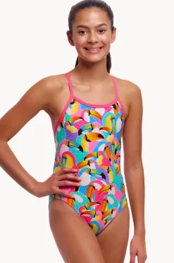 Girls Tou By Tou Single Strap One Piece|Funkita Hot