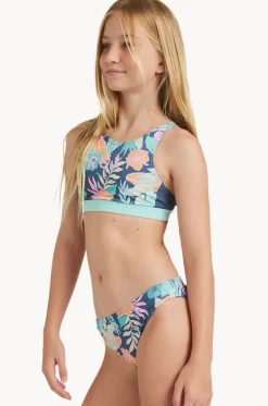 Girls Tropical Active Crop Set|Roxy Online