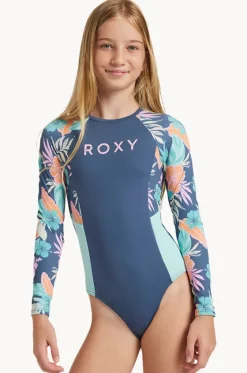 Girls Tropical Active Sunsuit|Roxy Sale