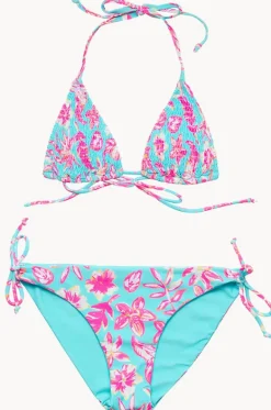 Girls Tropical Glow Tri Set|Snapper Rock Discount