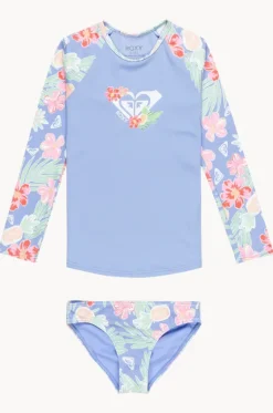 Girls Tropical Story Suntop Set|Roxy