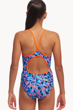 Girls Warp Tour Diamond Back One Piece|Funkita Hot