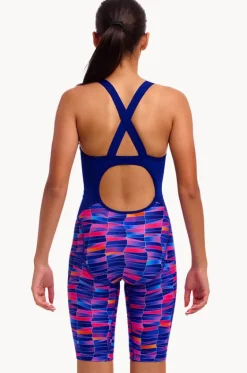 Girls Wet Wave Fast Training One Piece|Funkita Best
