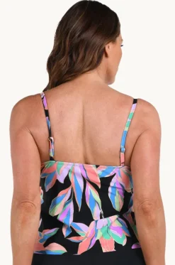 Glowing Lotus Tiered Tankini Separate|Maxine Discount