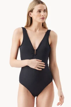 Havana Rib One Piece|Ripe Maternity Outlet