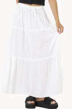 Haze Tiered Maxi Skirt|Rip Curl Hot