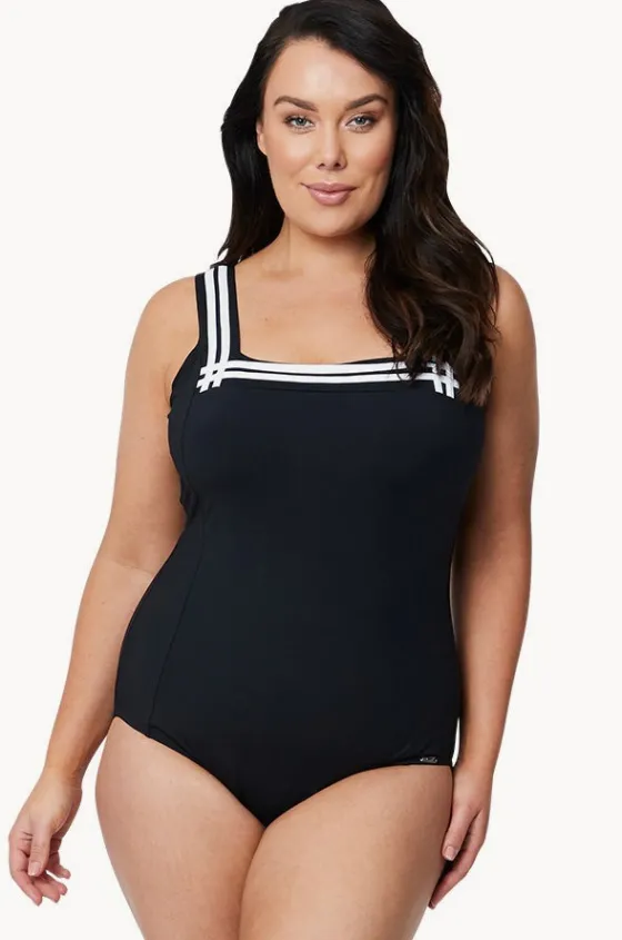 Heritage Square Neck One Piece|Jantzen Clearance