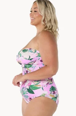 Honolulu Twist Bandeau One Piece|Capriosca Online