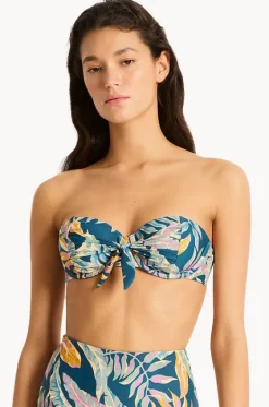 Huahine Tie Front Balconette Bra|Monte u0026 Lou Hot