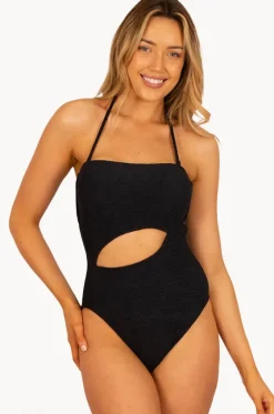Ibiza Cut Out Bandeau One Piece|Baku Online