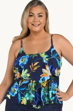 Vineyard Tiered Tankini Separate +|Maxine Clearance