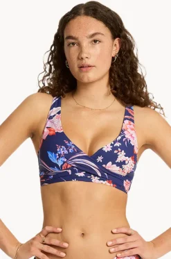 Indochine Cross Front Bra|Sea Level Online