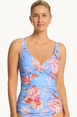 Indochine Cross Front Tankini Separate|Sea Level Discount