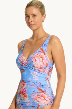 Indochine Cross Front Tankini Separate|Sea Level Discount