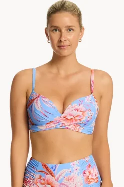 Indochine D/DD Cup Cross Front Bra|Sea Level Online