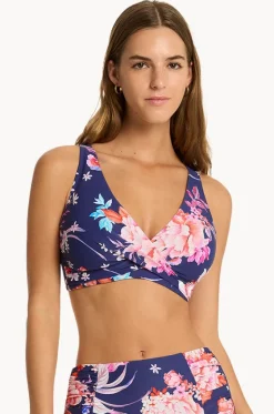 Indochine G Cup Cross Front Bra|Sea Level Clearance