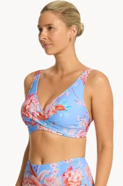 Indochine G Cup Cross Front Bra|Sea Level Online