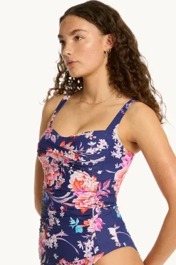 Indochine Twist Front Tankini Separate|Sea Level New