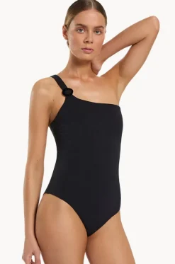Isla Rib One Shoulder One Piece|Jets Sale