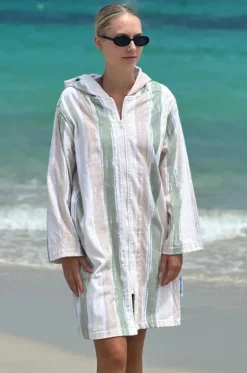 Island Hooded Towelling Robe L/XL|Back Beach Co Best