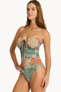 Java O Ring Bandeau One Piece|Sea Level Hot