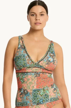 Java Spliced Longline Tri Tankini Separate|Sea Level Sale