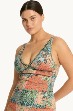 Java Spliced Longline Tri Tankini Separate|Sea Level Sale