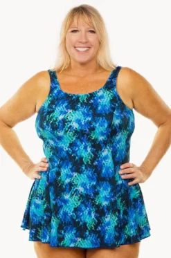 Jazzy Jewels Swim Dress +|T.h.e. Swimwear Sale