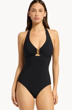 et D/DD Cup Plunge One Piece|Jets