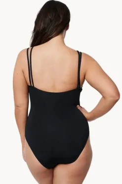 et Double Strap One Piece|Jets Hot