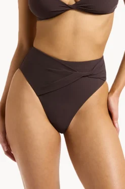 et High Waist High Leg Pant|Jets Hot