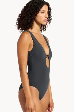 et Lien Plunge One Piece|Jets Hot