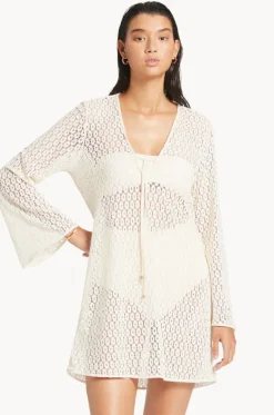 et Stretch Lace Kaftan|Jets Outlet