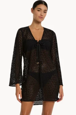 et Stretch Lace Kaftan|Jets Discount