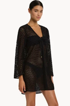 et Stretch Lace Kaftan|Jets Discount