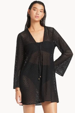 et Stretch Lace Kaftan|Jets Discount