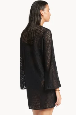 et Stretch Lace Kaftan|Jets Discount