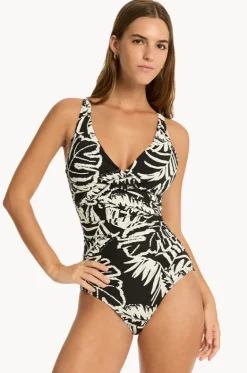 Jungle Book Cross Front One Piece|Sea Level Outlet
