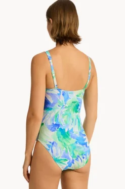 Key Largo Twist Front One Piece|Sea Level Hot