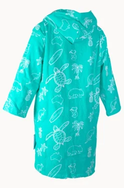 Kids Australia Hooded Towel Robe 7-11Y|Back Beach Co New