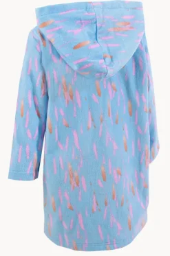 Kids Pastel Breeze Hood Towel Robe 3-5Y|Back Beach Co New
