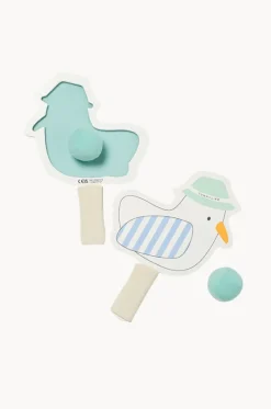 Kids Sammy The Seagull Velcro Beach Bats|Sunny Life Online